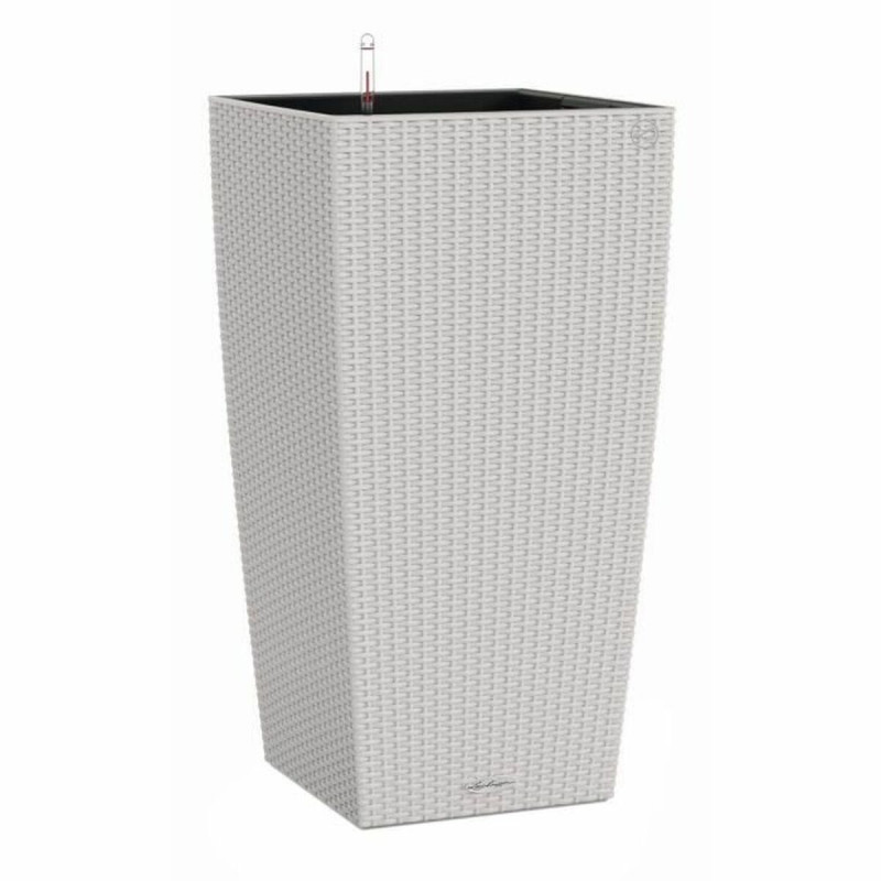 Maceta Autorriego Lechuza Cottage Gris claro 39,5 x 39,5 x 75,5 cm Maceta Autorriego Lechuza Cottage Gris claro 39,5 x 39,5 x 75,5 cm