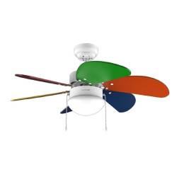 Ventilador de Techo con Luz Cecotec EnergySilence Aero 360 ColorFull 5