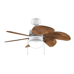 Ventilador de Techo con Luz Cecotec EnergySilence Aero 365 Blanco Made