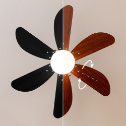 Ventilador de Techo con Luz Cecotec EnergySilence Aero 365 Blanco Made