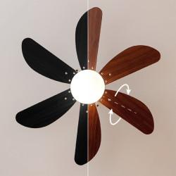 Ventilador de Techo con Luz Cecotec EnergySilence Aero 365 Dorado Made