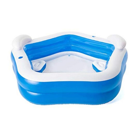 Bestway Piscina Hinchable 2 Camaras Family 213x206x69 cm +6 Años Jard