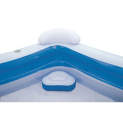 Bestway Piscina Hinchable 2 Camaras Family 213x206x69 cm +6 Años Jard