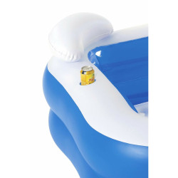 Bestway Piscina Hinchable 2 Camaras Family 213x206x69 cm +6 Años Jard