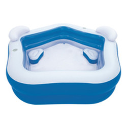 Bestway Piscina Hinchable 2 Camaras Family 213x206x69 cm +6 Años Jard