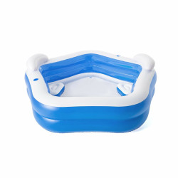 Bestway Piscina Hinchable 2 Camaras Family 213x206x69 cm +6 Años Jard