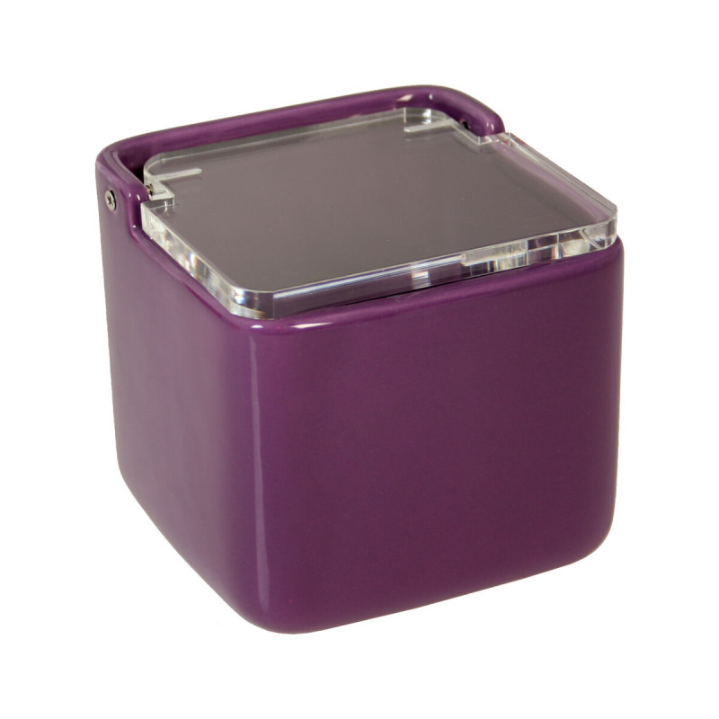 Salero con Tapa Alexandra House Living Violeta Cerámica 11 x 11 x 11 Salero con Tapa Alexandra House Living Violeta Cerámica 11 x 11 x 11