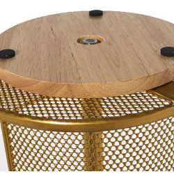 Salero con Tapa Alexandra House Living Metal
