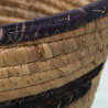 Set de Maceteros Alexandra House Living Marrón Ratán Fibra natural 3
