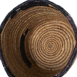 Set de Maceteros Alexandra House Living Marrón Ratán Fibra natural 3