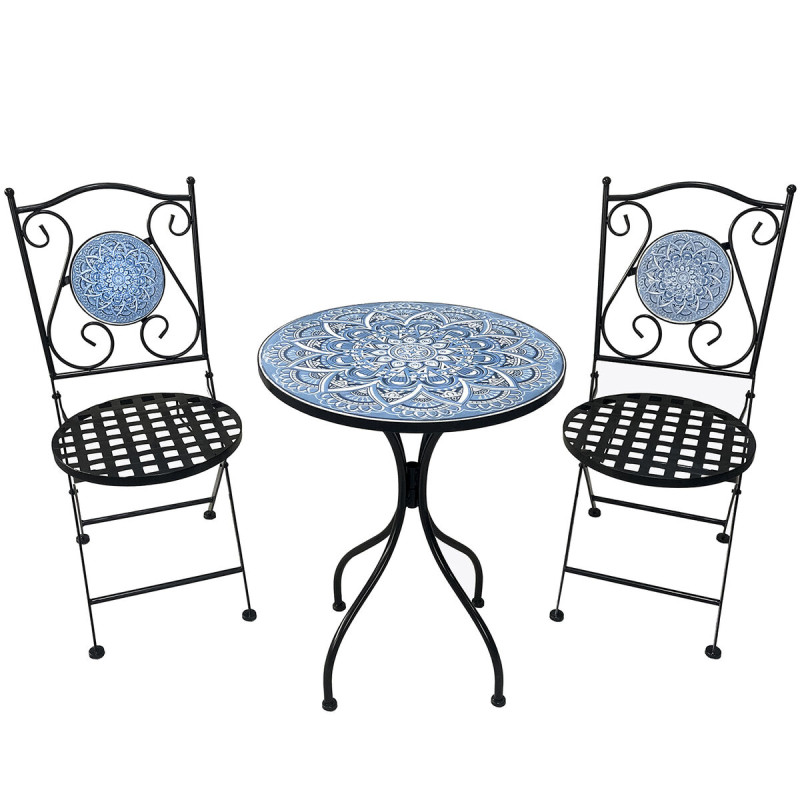 Conjunto de Mesa con 2 Sillas Alexandra House Living Multicolor 60 x 7 Conjunto de Mesa con 2 Sillas Alexandra House Living Multicolor 60 x 7
