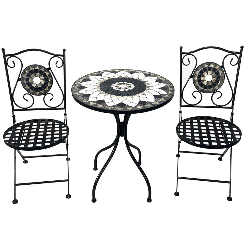 Conjunto de Mesa con 2 Sillas Alexandra House Living Multicolor 60 x 7 Conjunto de Mesa con 2 Sillas Alexandra House Living Multicolor 60 x 7