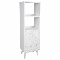 Estantería Alexandra House Living Blanco Madera de abeto Madera MDF 4