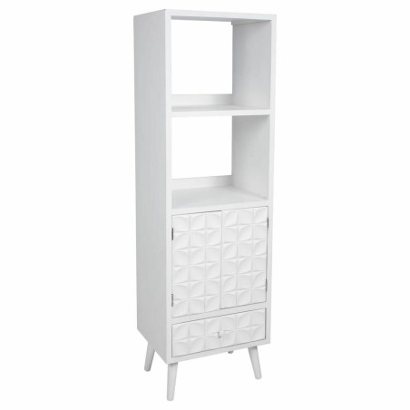 Estantería Alexandra House Living Blanco Madera de abeto Madera MDF 4