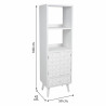 Estantería Alexandra House Living Blanco Madera de abeto Madera MDF 4