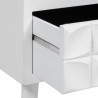 Estantería Alexandra House Living Blanco Madera de abeto Madera MDF 4