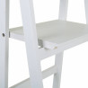 Estantería Alexandra House Living Blanco Madera de Paulonia Madera MD