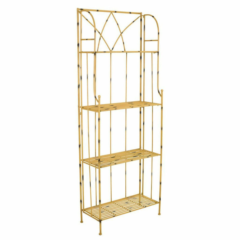 Estantería Alexandra House Living Amarillo Forja 28 x 160 x 60 cm Estantería Alexandra House Living Amarillo Forja 28 x 160 x 60 cm