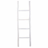 Estantería Alexandra House Living Blanco Madera de abeto 3 x 44 x 150