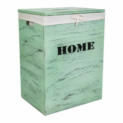 Juego de Cestos Alexandra House Living Verde Madera de Paulonia 2 Piez