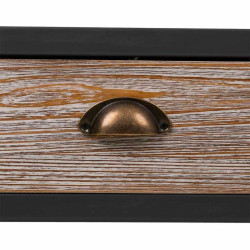 Estantería Alexandra House Living Marrón Madera Metal Hierro 121 x 4