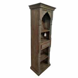 Estantería Alexandra House Living Marrón Madera de mango 38 x 180 x