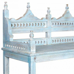 Estantería Alexandra House Living Azul Madera de mango 40 x 166 x 90