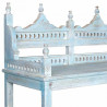 Estantería Alexandra House Living Azul Madera de mango 40 x 166 x 90