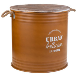 Cesto para la Ropa Sucia Alexandra House Living Urban Naranja Cáñamo