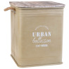 Cesto para la Ropa Sucia Alexandra House Living Urban Beige Cáñamo M