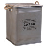 Cesto para la Ropa Sucia Alexandra House Living Cargo Gris Cáñamo Me
