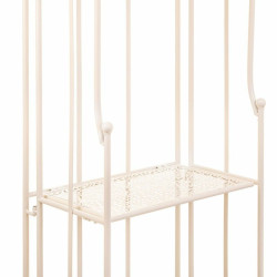 Estantería Alexandra House Living Blanco Metal Hierro 25 x 90 x 30 cm