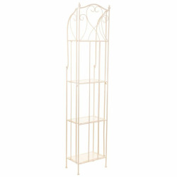 Estantería Alexandra House Living Blanco Metal Hierro 25 x 90 x 30 cm