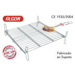 Parrilla Bbq Algon Doble Acero