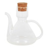 Aceitera La Mediterránea Bell Vidrio de Borosilicato Con Tapa Silicon