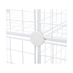 Estantería Confortime Blanco 4 compartimentos Rejilla 35 x 35 cm