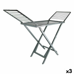 Tendedero Plegable Dem Elio Resina Gris 172 x 220 x 50,5 cm (3 Unidade