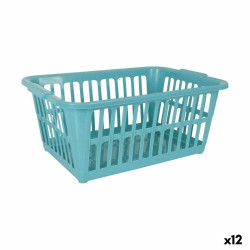 Cesto para la Ropa Sucia Tontarelli Classic Azul 35 L 58 x 41 x 24 cm