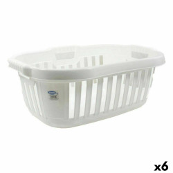 Cesto para la Ropa Sucia Tontarelli Hipster Blanco 50 L 66 x 44 x 25 c