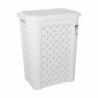 Cesto para la Ropa Tontarelli Arianna Con Tapa Blanco 37,5 x 27,5 x 47