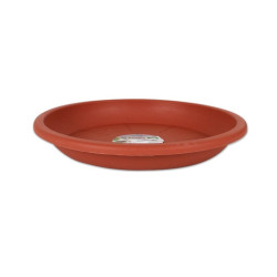 Plato para Maceta Dem Squares Marrón 28 cm (6 Unidades)