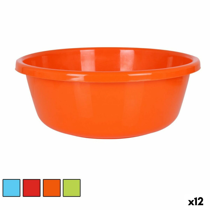 Barreño Dem Colors Redondo 10 L 36,5 x 36,5 x 14 cm (12 Unidades) Barreño Dem Colors Redondo 10 L 36,5 x 36,5 x 14 cm (12 Unidades)
