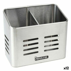 Bote para Utensilios de Cocina Privilege 40599 Acero Inoxidable (12 Un