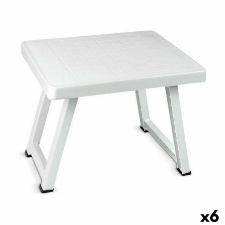 Mesita Auxiliar Confortime Plegable Plástico 51 x 40 x 40 cm (6 Unida