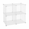 Estantería Confortime Blanco Rejilla 4 compartimentos 35 x 35 cm (6 U
