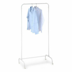 Perchero de Pie Confortime Blanco 78 x 44,5 x 160 cm Con ruedas (6 Uni