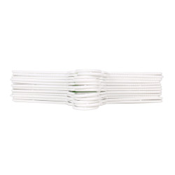 Juego de Perchas Dem Blanco Plástico 12 Piezas 38 x 17,5 cm (8 Unidad