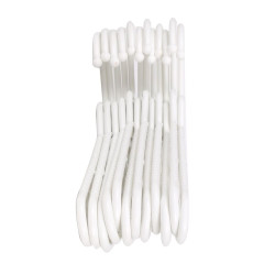 Juego de Perchas Dem Blanco Plástico 12 Piezas 38 x 17,5 cm (8 Unidad