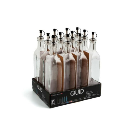 Aceitera Quid Renova Transparente Vidrio 250 ml (12 Unidades) (Pack 12