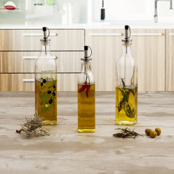 Aceitera Quid Renova Transparente Vidrio 500 ml